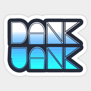 DANK JANK | MTG SLANG DESIGN AZORIUS COLORS Sticker